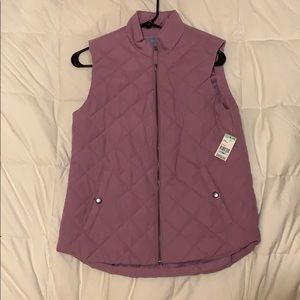 Purple vest never been worn